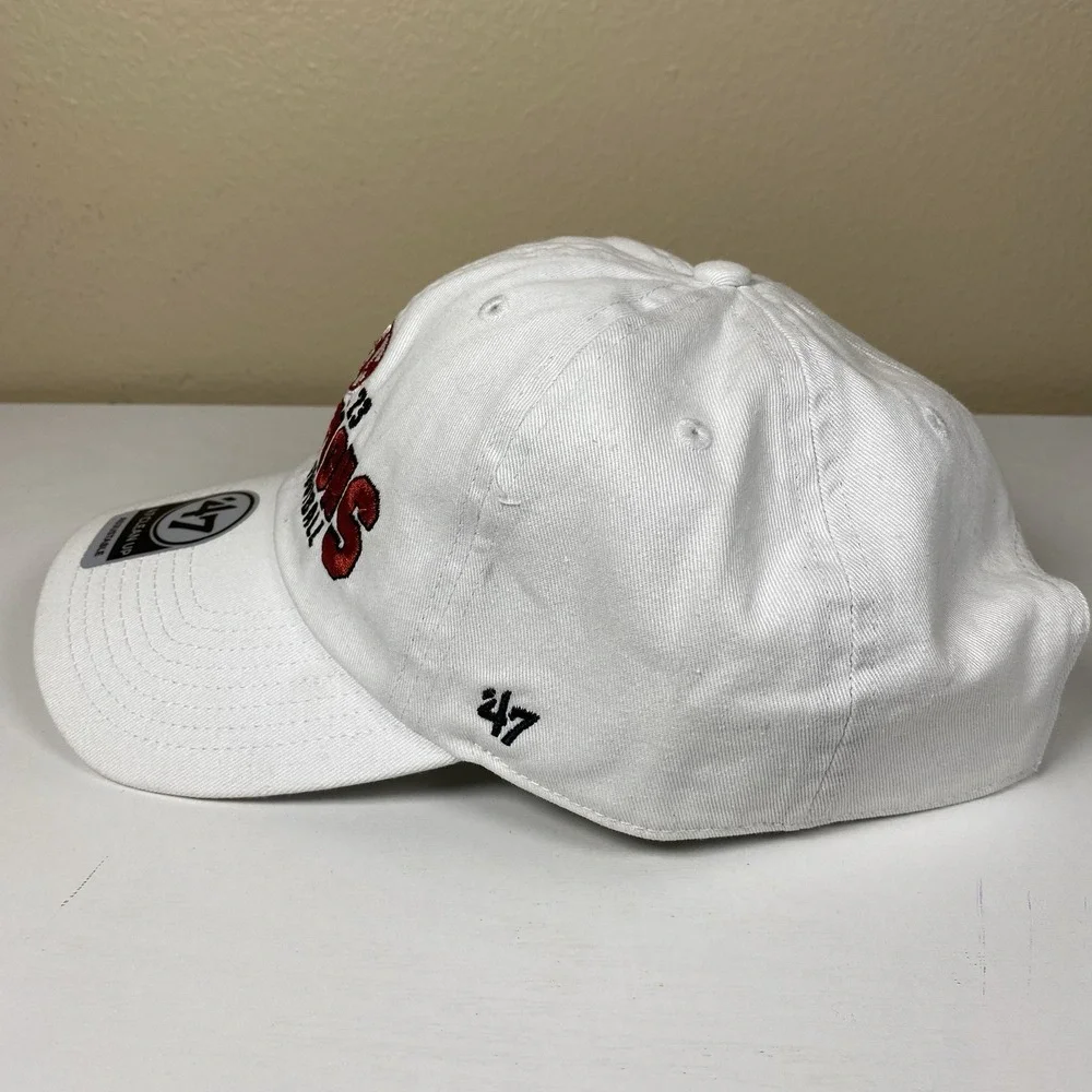 Alabama Crimson Tide SEC 2023 Champions Football Baseball Cap Hat White 47 Brand - Picture 4 of 15